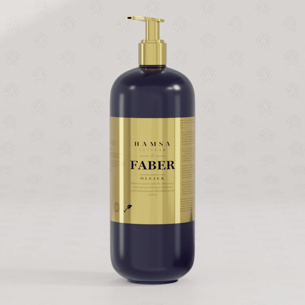 Olejek do ciała FABER 500 ml 100% VEGE